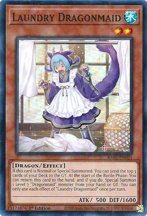 Laundry Dragonmaid [RA03-EN021] Super Rare | Galaxy Games LLC