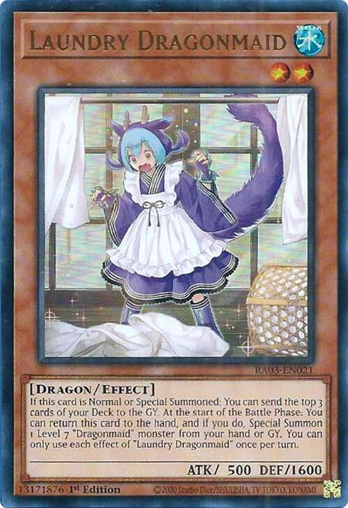 Laundry Dragonmaid (UR) [RA03-EN021] Ultra Rare | Galaxy Games LLC