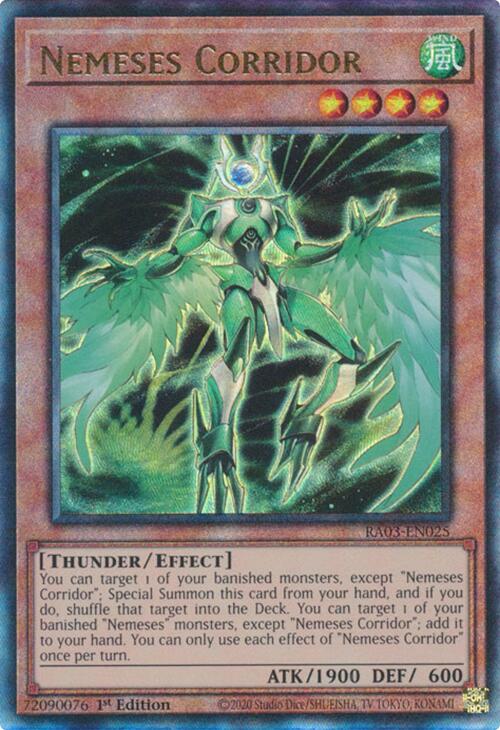 Nemeses Corridor (UTR) [RA03-EN025] Prismatic Ultimate Rare | Galaxy Games LLC