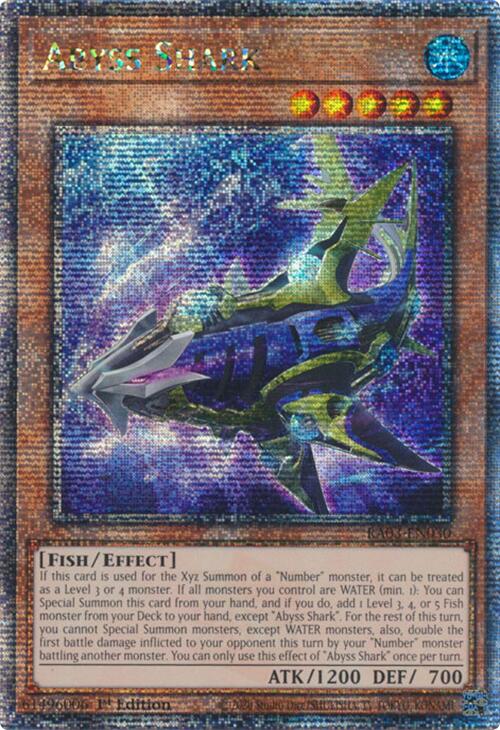 Abyss Shark (Quarter Century Secret Rare) [RA03-EN030] Quarter Century Secret Rare | Galaxy Games LLC