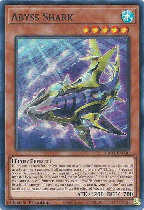 Abyss Shark [RA03-EN030] Super Rare | Galaxy Games LLC