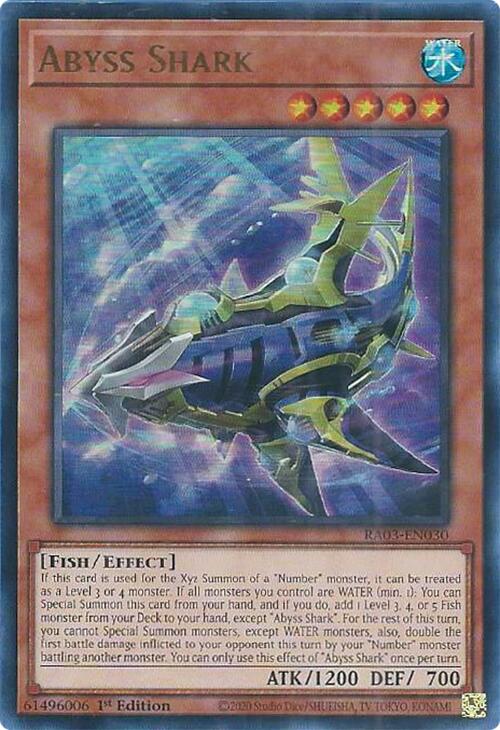 Abyss Shark (UR) [RA03-EN030] Ultra Rare | Galaxy Games LLC