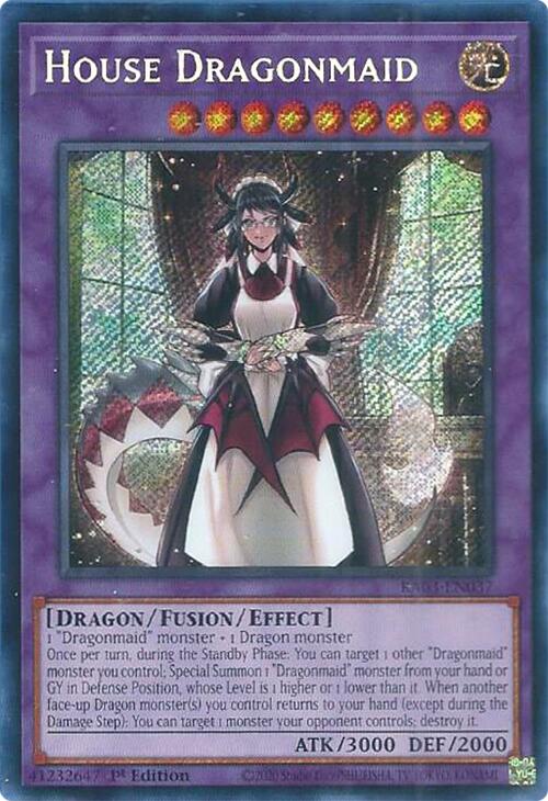 House Dragonmaid (Secret Rare) [RA03-EN037] Secret Rare | Galaxy Games LLC