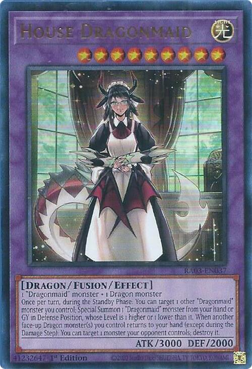 House Dragonmaid (UR) [RA03-EN037] Ultra Rare | Galaxy Games LLC