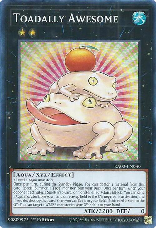 Toadally Awesome [RA03-EN040] Super Rare | Galaxy Games LLC