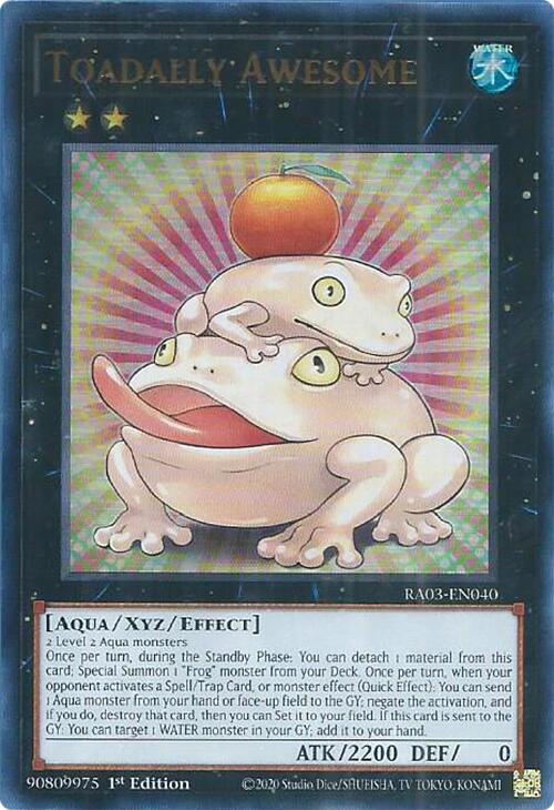 Toadally Awesome (UR) [RA03-EN040] Ultra Rare | Galaxy Games LLC