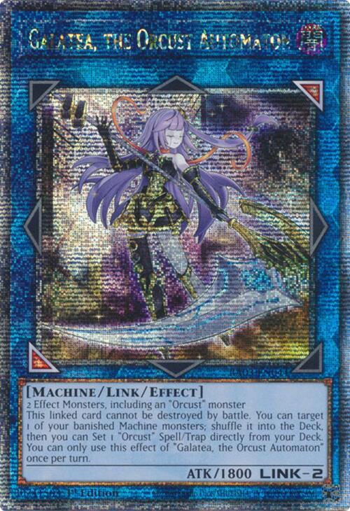 Galatea, the Orcust Automaton (Quarter Century Secret Rare) [RA03-EN044] Quarter Century Secret Rare | Galaxy Games LLC