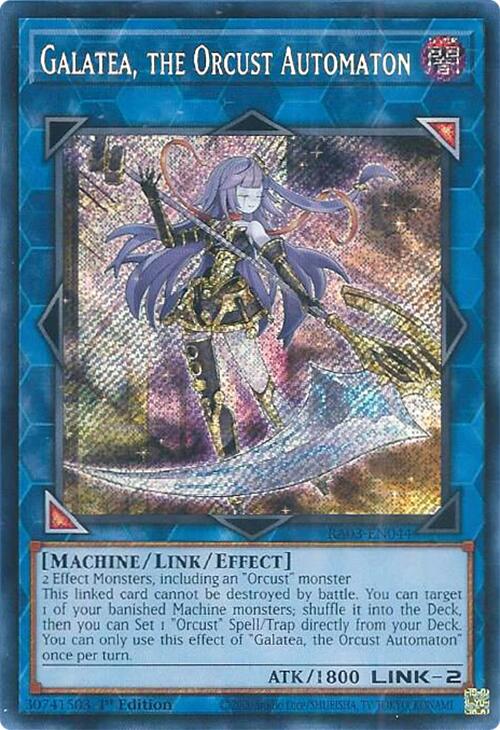 Galatea, the Orcust Automaton (Secret Rare) [RA03-EN044] Secret Rare | Galaxy Games LLC