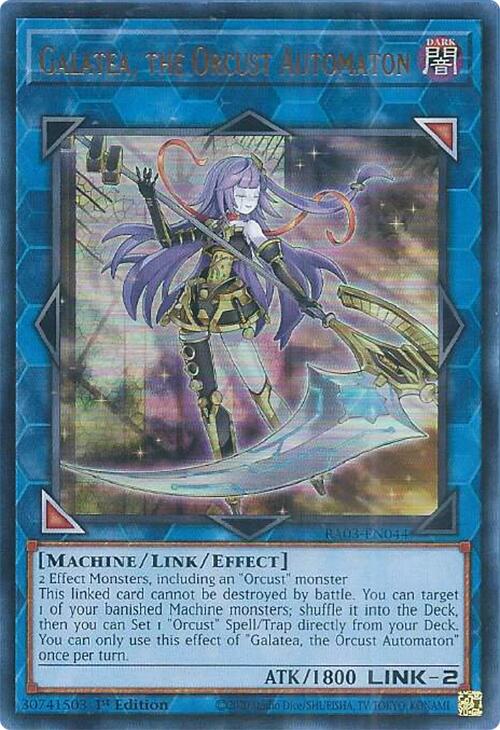 Galatea, the Orcust Automaton (UR) [RA03-EN044] Ultra Rare | Galaxy Games LLC