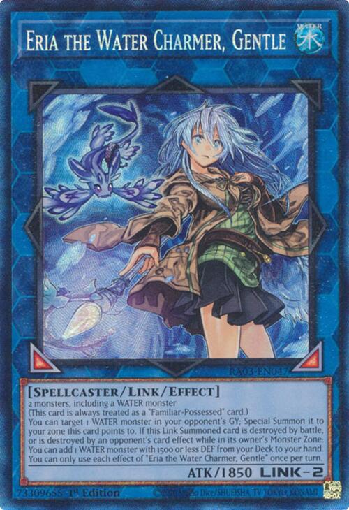 Eria the Water Charmer, Gentle (CR) [RA03-EN047] Prismatic Collector's Rare | Galaxy Games LLC