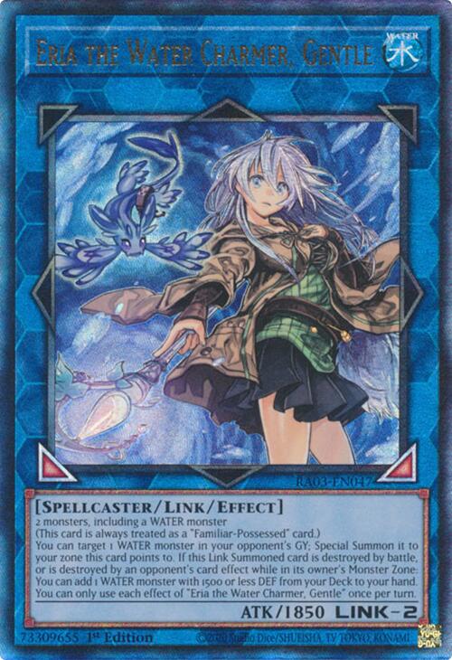 Eria the Water Charmer, Gentle (UTR) [RA03-EN047] Prismatic Ultimate Rare | Galaxy Games LLC