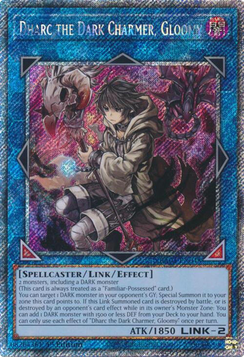 Dharc the Dark Charmer, Gloomy (Platinum Secret Rare) [RA03-EN048] Platinum Secret Rare | Galaxy Games LLC