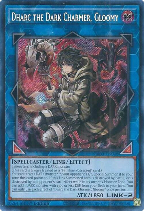 Dharc the Dark Charmer, Gloomy (Secret Rare) [RA03-EN048] Secret Rare | Galaxy Games LLC