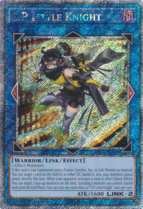 S:P Little Knight (Platinum Secret Rare) [RA03-EN049] Platinum Secret Rare | Galaxy Games LLC