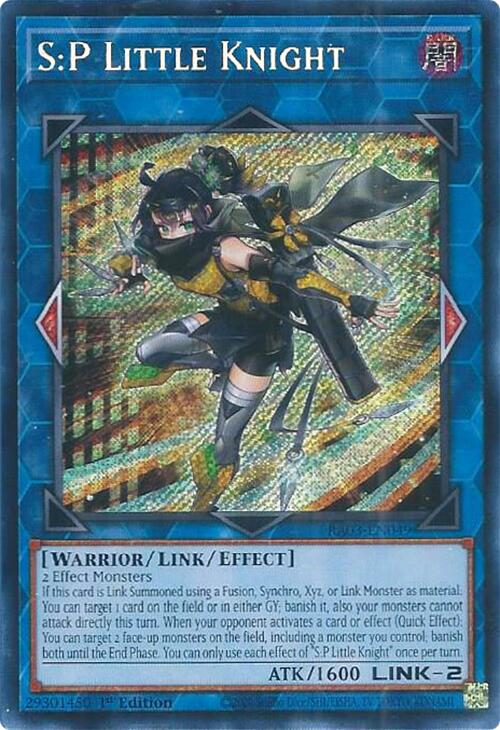 S:P Little Knight (Secret Rare) [RA03-EN049] Secret Rare | Galaxy Games LLC