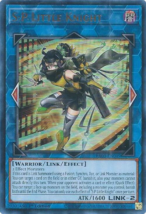 S:P Little Knight (UR) [RA03-EN049] Ultra Rare | Galaxy Games LLC