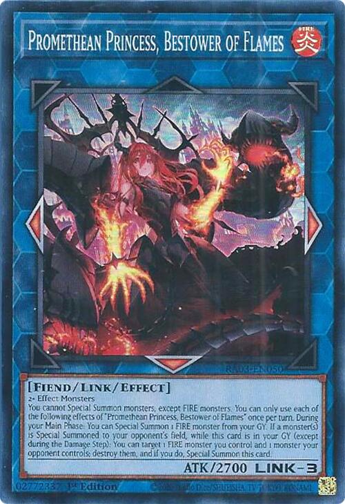 Promethean Princess, Bestower of Flames [RA03-EN050] Super Rare | Galaxy Games LLC