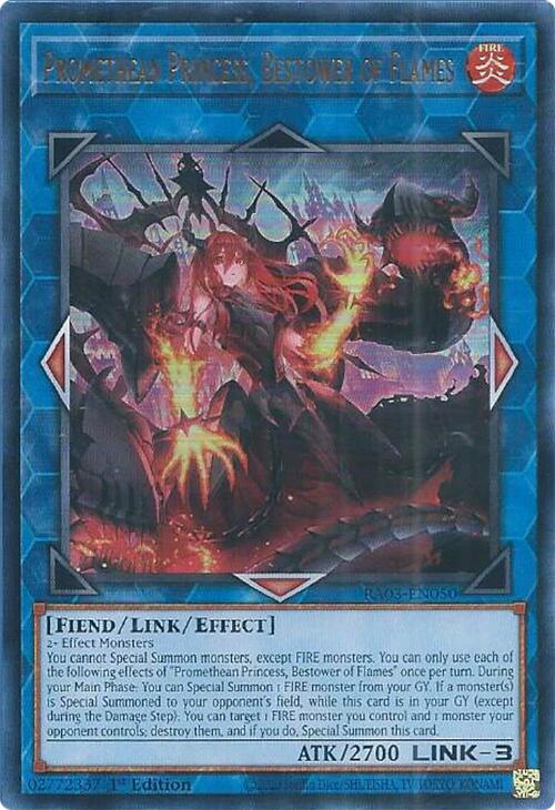 Promethean Princess, Bestower of Flames (UR) [RA03-EN050] Ultra Rare | Galaxy Games LLC