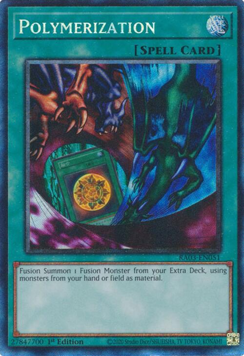 Polymerization (Alternate Art) (CR) [RA03-EN051] Prismatic Collector's Rare | Galaxy Games LLC