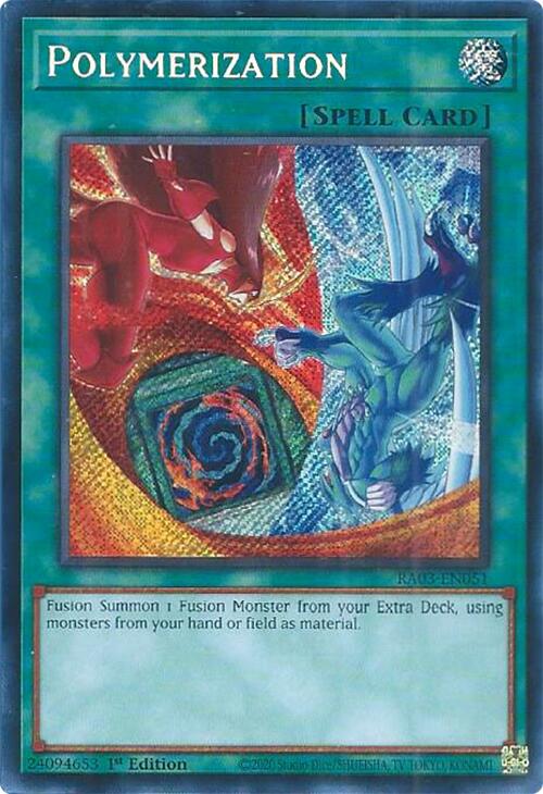 Polymerization (Secret Rare) [RA03-EN051] Secret Rare | Galaxy Games LLC