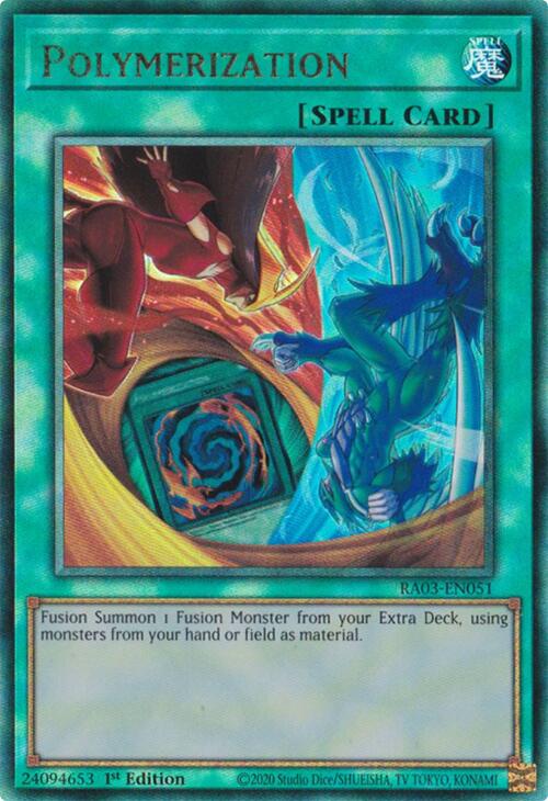 Polymerization (UTR) [RA03-EN051] Prismatic Ultimate Rare | Galaxy Games LLC