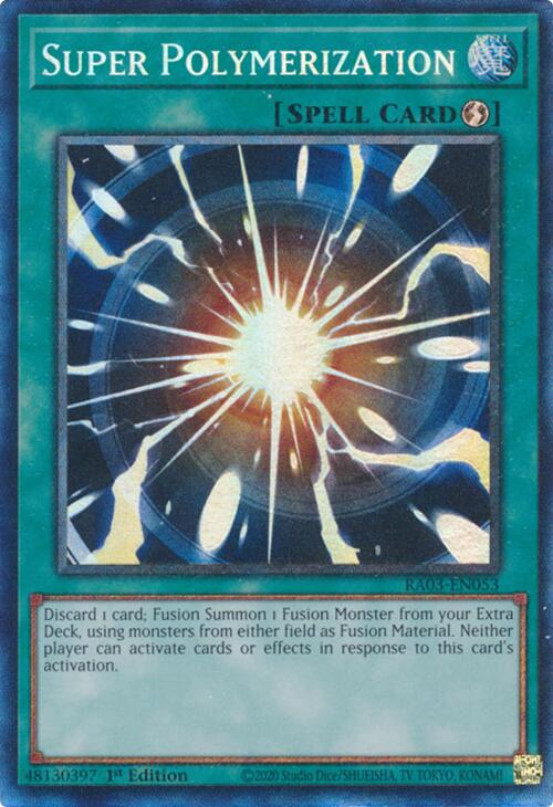 Super Polymerization (CR) [RA03-EN053] Prismatic Collector's Rare | Galaxy Games LLC