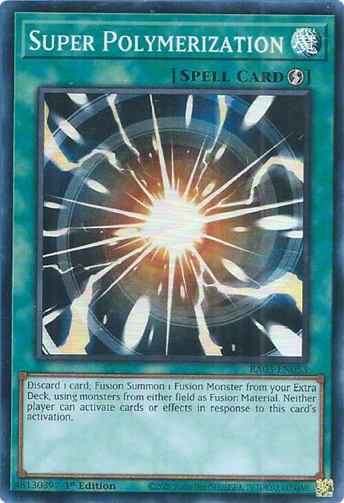 Super Polymerization [RA03-EN053] Super Rare | Galaxy Games LLC