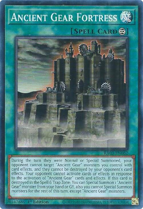 Ancient Gear Fortress [RA03-EN062] Super Rare | Galaxy Games LLC