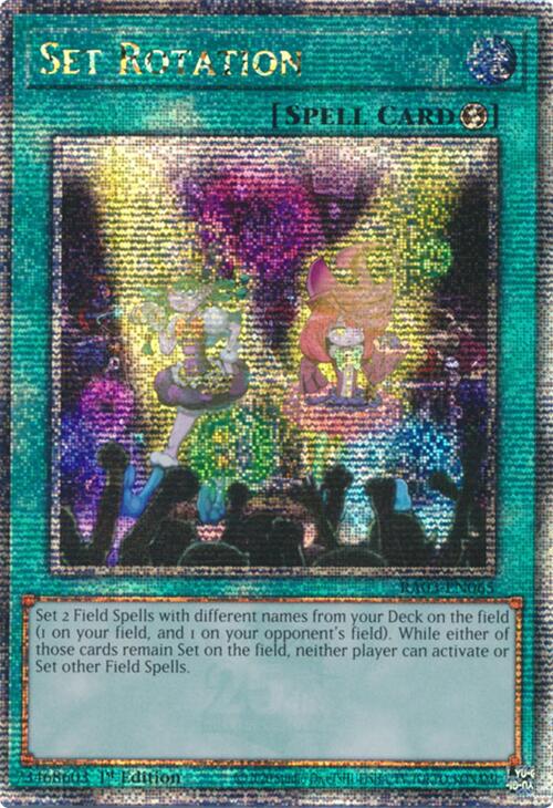 Set Rotation (Quarter Century Secret Rare) [RA03-EN065] Quarter Century Secret Rare | Galaxy Games LLC