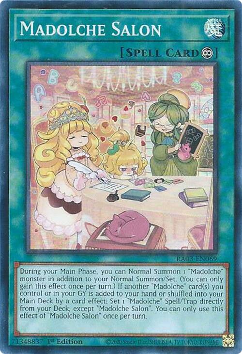 Madolche Salon [RA03-EN069] Super Rare | Galaxy Games LLC