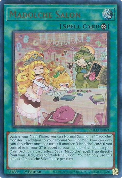 Madolche Salon (UR) [RA03-EN069] Ultra Rare | Galaxy Games LLC