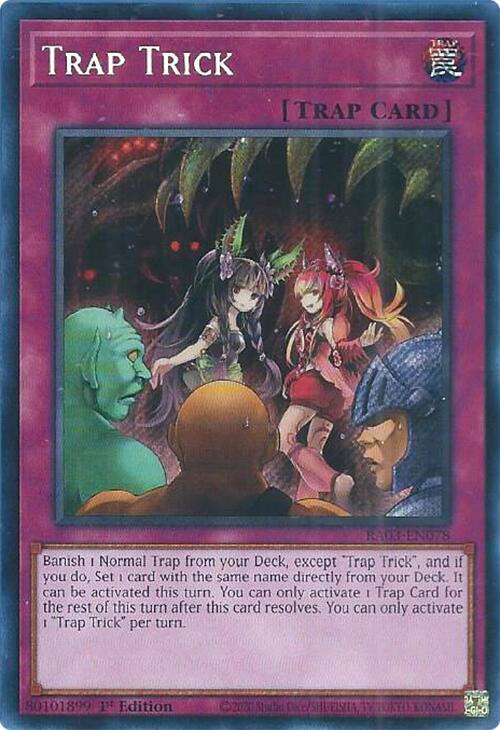 Trap Trick (Secret Rare) [RA03-EN078] Secret Rare | Galaxy Games LLC