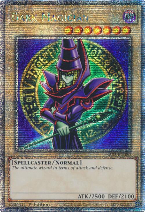 Dark Magician (Quarter Century Secret Rare) [RA03-EN080] Quarter Century Secret Rare | Galaxy Games LLC