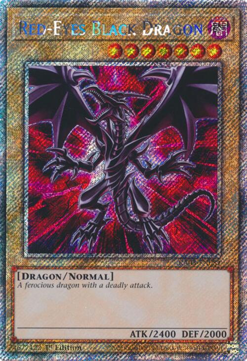 Red-Eyes Black Dragon (Platinum Secret Rare) [RA03-EN081] Platinum Secret Rare | Galaxy Games LLC