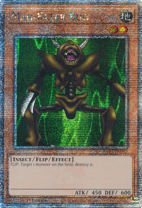 Man-Eater Bug (Quarter Century Secret Rare) [RA03-EN082] Quarter Century Secret Rare | Galaxy Games LLC