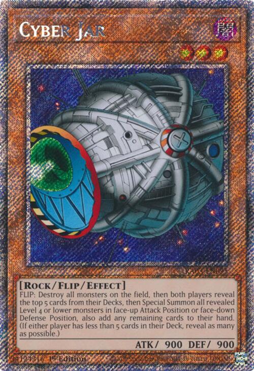 Cyber Jar (Platinum Secret Rare) [RA03-EN095] Platinum Secret Rare | Galaxy Games LLC