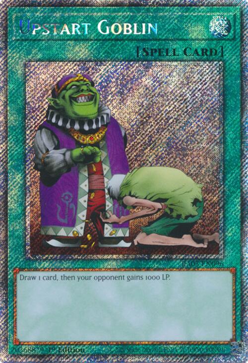 Upstart Goblin (Platinum Secret Rare) [RA03-EN096] Platinum Secret Rare | Galaxy Games LLC