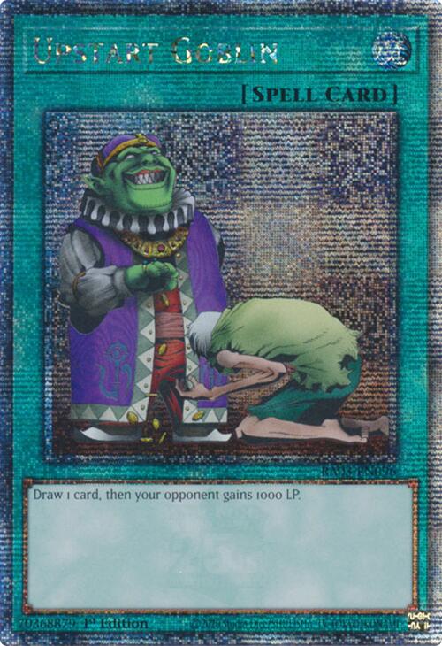 Upstart Goblin (Quarter Century Secret Rare) [RA03-EN096] Quarter Century Secret Rare | Galaxy Games LLC