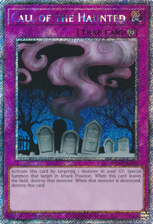 Call of the Haunted (Platinum Secret Rare) [RA03-EN108] Platinum Secret Rare | Galaxy Games LLC