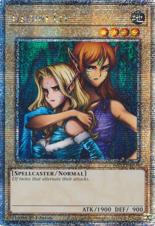 Gemini Elf (Quarter Century Secret Rare) [RA03-EN109] Quarter Century Secret Rare | Galaxy Games LLC