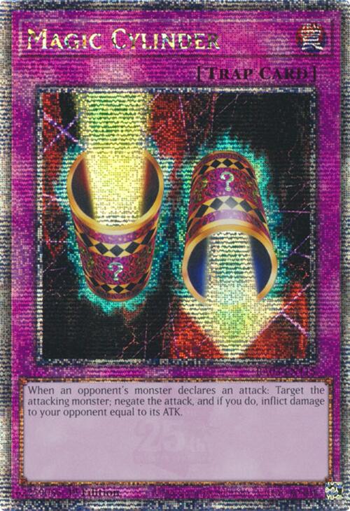 Magic Cylinder (Quarter Century Secret Rare) [RA03-EN115] Quarter Century Secret Rare | Galaxy Games LLC