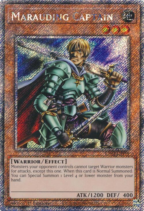 Marauding Captain (Platinum Secret Rare) [RA03-EN118] Platinum Secret Rare | Galaxy Games LLC