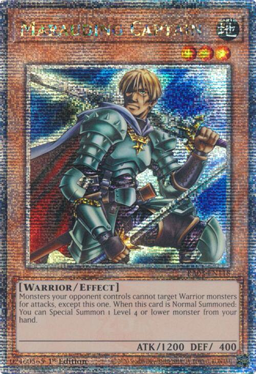 Marauding Captain (Quarter Century Secret Rare) [RA03-EN118] Quarter Century Secret Rare | Galaxy Games LLC