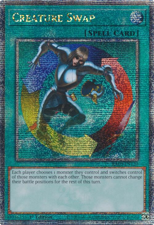 Creature Swap (Quarter Century Secret Rare) [RA03-EN120] Quarter Century Secret Rare | Galaxy Games LLC