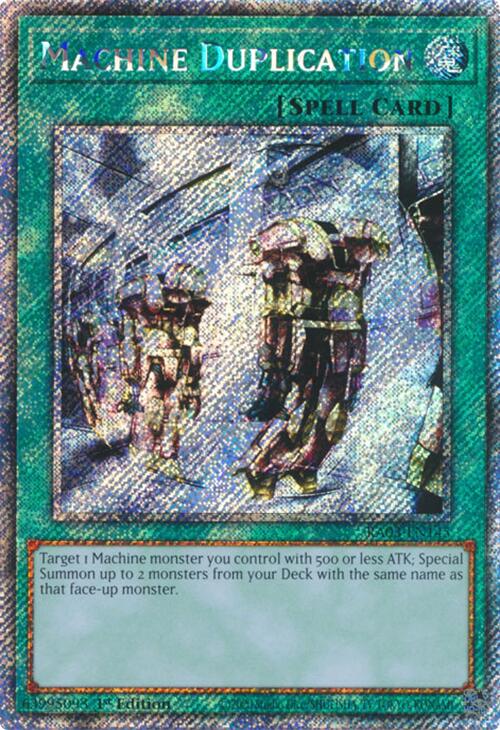 Machine Duplication (Platinum Secret Rare) [RA03-EN145] Platinum Secret Rare | Galaxy Games LLC