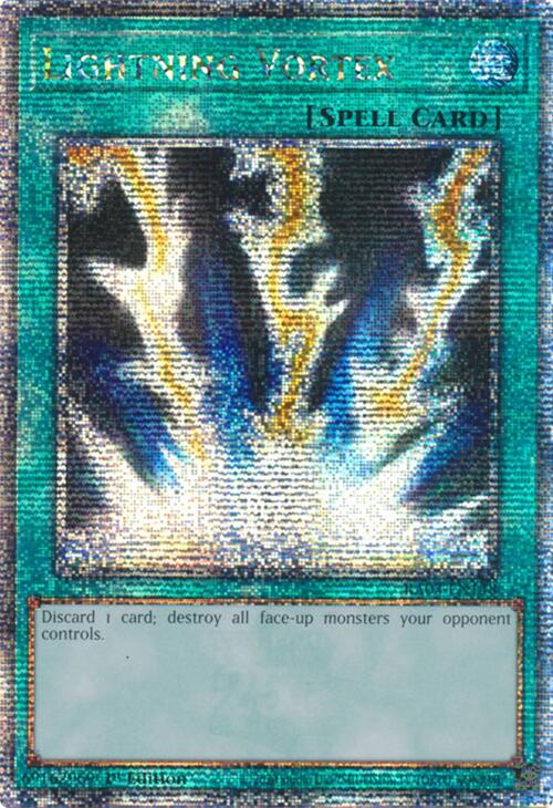 Lightning Vortex (Quarter Century Secret Rare) [RA03-EN148] Quarter Century Secret Rare | Galaxy Games LLC