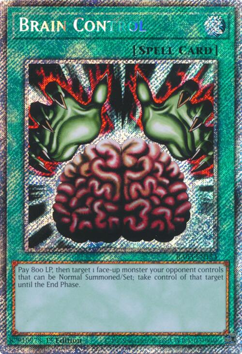 Brain Control (Platinum Secret Rare) [RA03-EN154] Platinum Secret Rare | Galaxy Games LLC