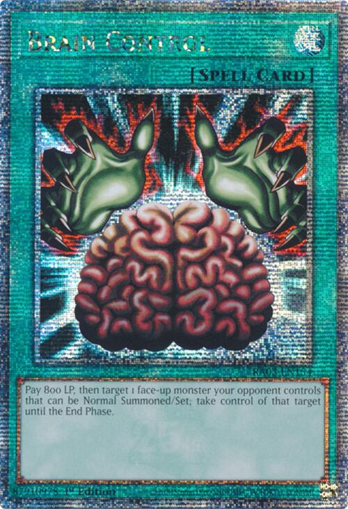 Brain Control (Quarter Century Secret Rare) [RA03-EN154] Quarter Century Secret Rare | Galaxy Games LLC