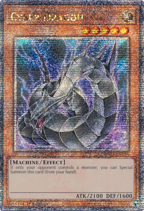 Cyber Dragon (Quarter Century Secret Rare) [RA03-EN155] Quarter Century Secret Rare | Galaxy Games LLC