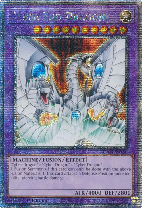 Cyber End Dragon (Quarter Century Secret Rare) [RA03-EN156] Quarter Century Secret Rare | Galaxy Games LLC